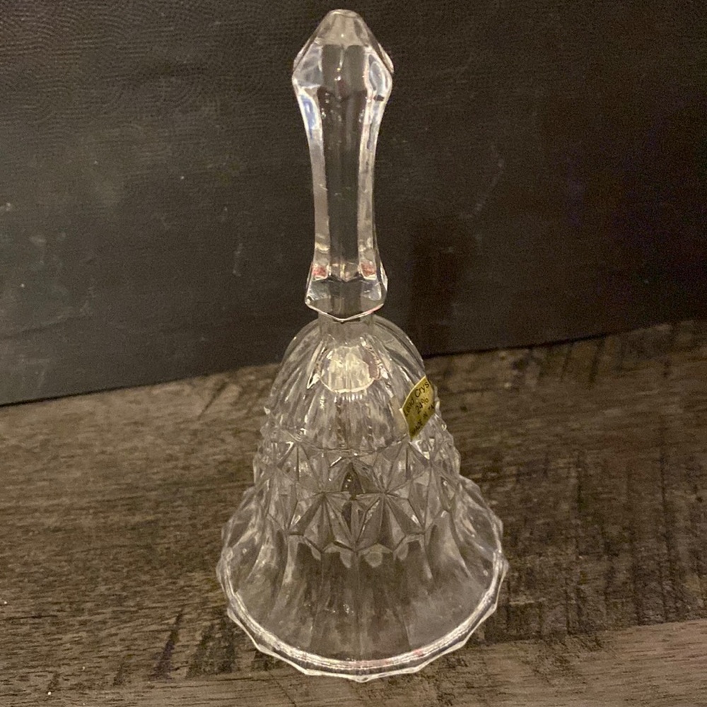 Vintage Mini Lead Crystal Bell -#2